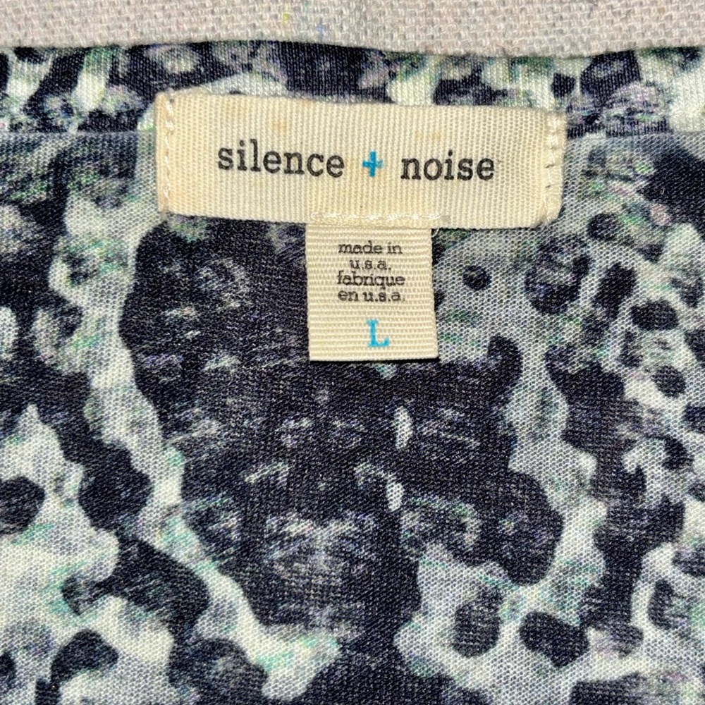 Silence + Noise Sequined Snake Print Sleeveless T… - image 6